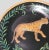 Late 20th Century Wild Raymond Waites Safari Tiger Decorated Display Plate Platter For Sale - Image 4 of 7