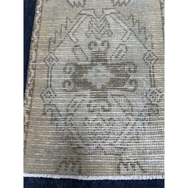 Contemporary Turkish Yastik Rug 1'4" x 2'6" For Sale - Image 3 of 5