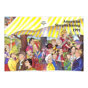 "American Steeplechasing 1991" Colgan, Charles T. [Editor]