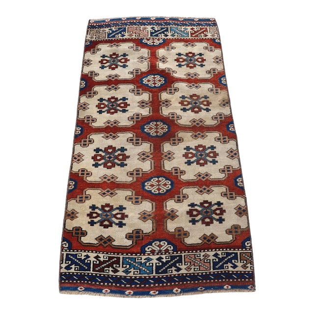 1960s Small Floral Wool For Sale