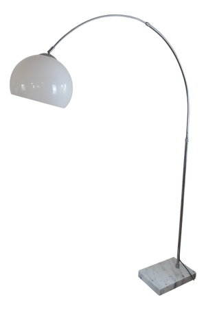 Agemob Chrome Arc Floor Lamp, 1970s