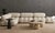 Mid-Century Modern Bellini Style Modular Sectional Sofa For Sale - Image 3 of 5