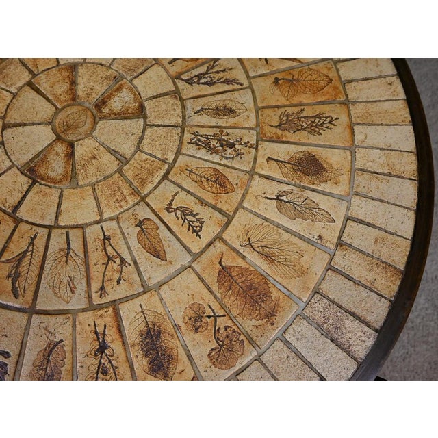 Les Herbiers Coffee Table by Roger Capron for Vallauris, 1960s For Sale - Image 12 of 18