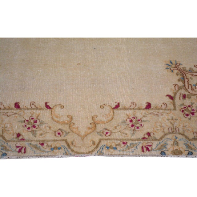 Vintage Turkish Anatolian Hand Knotted Wool Rug, 2'8''x7'1'' For Sale - Image 4 of 5