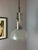 Chrome and Frosted Glass Pendant Lamp by Herbert Proft for Limburg For Sale - Image 6 of 11