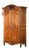 18th Century French Louis XV Carved Walnut Wedding Armoire From Provence For Sale
