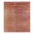 Rug & Kilim’s Oversized Contemporary Rug in Red and Gold Striations -13'9''x16' For Sale
