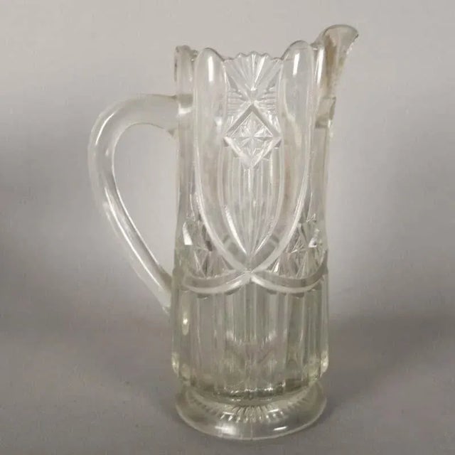 Art Nouveau Crystal Jug, 1900s For Sale - Image 16 of 16