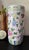 Ceramic Mid-Century Pink Chinoiserie Hand Painted Floral and Bird Motif Umbrella Stand For Sale - Image 7 of 12