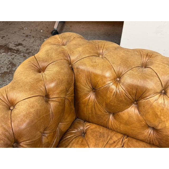 English Traditional Chesterfield Sofa For Sale - Image 9 of 12