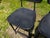 Vintage Set of 6 Black Leather Seats Bar Stools 1970s Mid Century Modern For Sale - Image 15 of 18