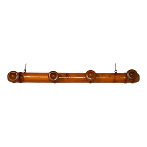Circa 1900 Cherry Faux Bamboo Lollipop Rack