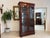 Late Biedermeier Display Cabinet in Mahogany For Sale - Image 9 of 16
