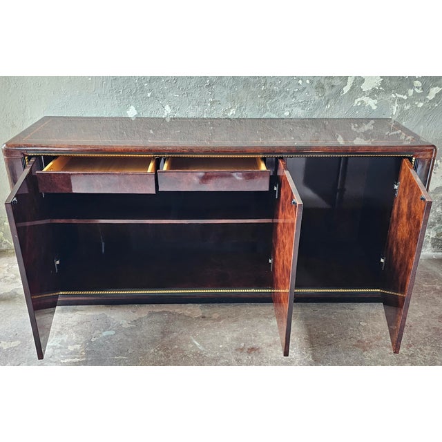Vintage Regency Sideboard, 1970s For Sale - Image 9 of 10