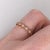 Modern Natural Diamond Eternity Band Ring in Solid 14K Rose Gold For Sale - Image 3 of 6