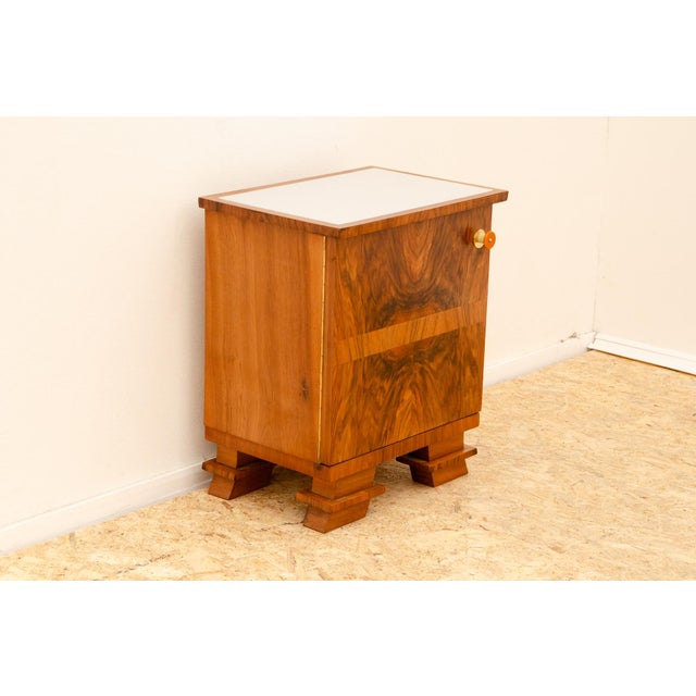 Art Deco Bohemia Nightstand, 1930s For Sale - Image 4 of 18