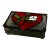Vintage Leaded Stained Glass Trinket Box For Sale