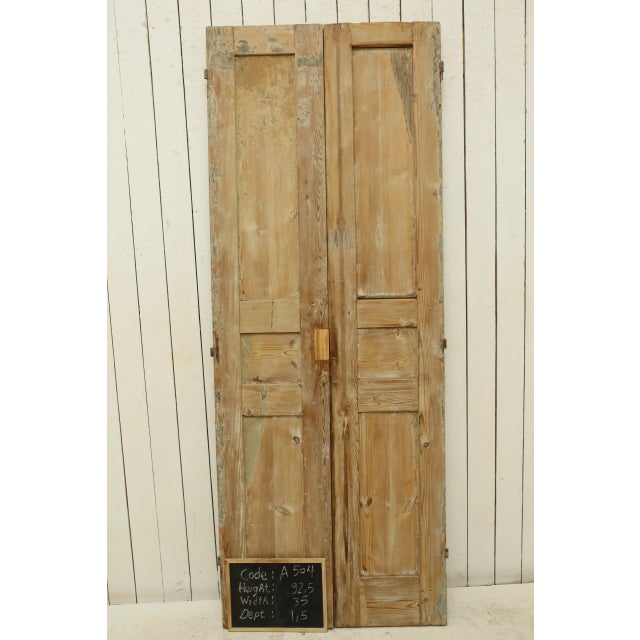 Late 19th Century Late 19th Century Double French Doors - a Pair For Sale - Image 5 of 5