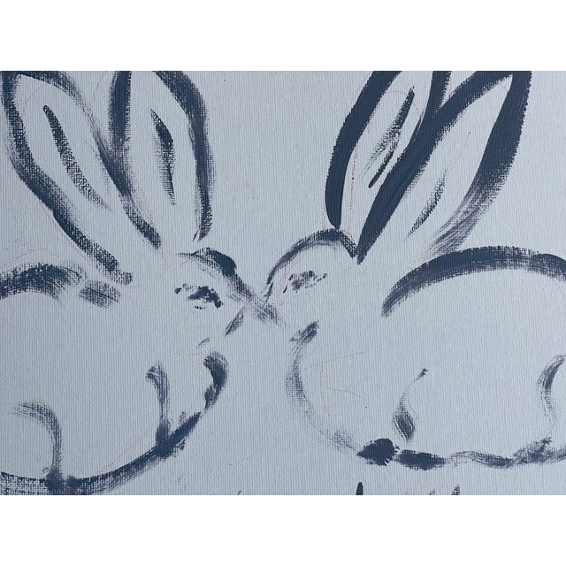 1970s Abstract Sketch Moon Rabbits Series by Elia Framed For Sale - Image 4 of 4