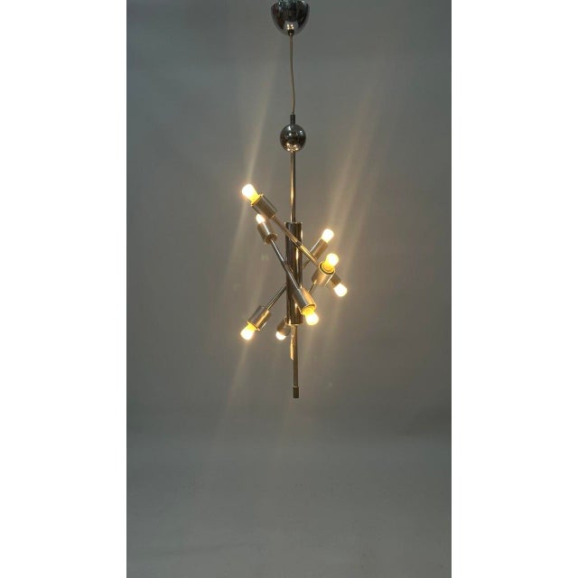 Chandelier from Stilnovo, 1960s For Sale - Image 3 of 4
