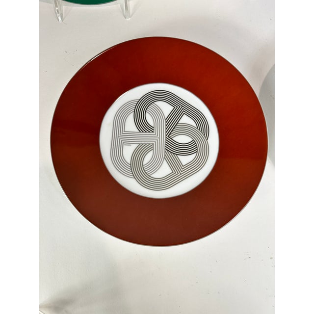 Set of 6 Hermes Rallye 24 Plates Chairish