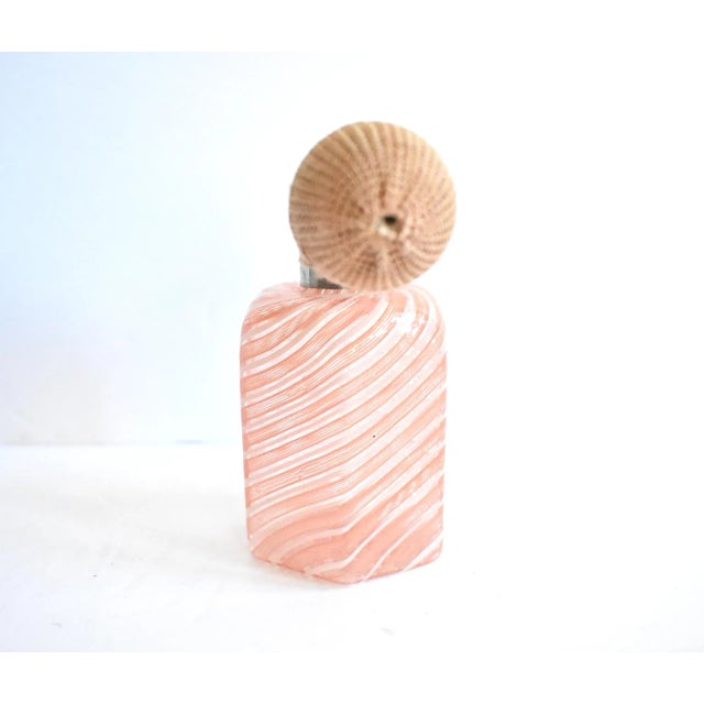 Mid 20th Century Vintage Murano Art Glass Perfume Bottle With Working Atomizer For Sale - Image 5 of 6