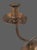 Copper Vintage Arts & Crafts Hand Hammered Copper Three Light Candle Holder For Sale - Image 8 of 11
