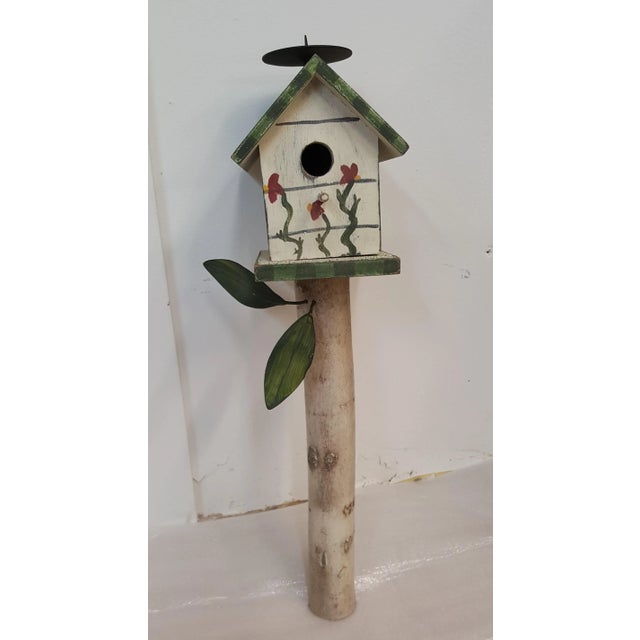 Showroom display sample. Very nice artsy design. Lovely piece. Original retail price was $379