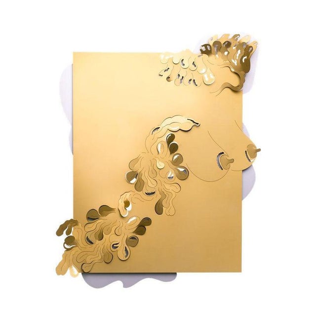 The Hunt Metallic Tapestries in Powder-Coated Aluminum by Altreforme, Set of 5 For Sale - Image 9 of 16