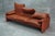 Mid-Century Modern Cognac Leathered Maralunga Sofa by Vico Magistretti for Cassina, 1970s For Sale - Image 3 of 7