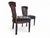 Height of back: 30.25 Depth of chairs: 20.75" Depth of seat: 17.5" Height of seat: 16.75 Width of chair: 20.75 Weight of...