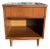 Mid Century Modern Vintage Single Nightstand With Drawer For Sale