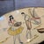 Brass 1950s Mid-Century Modern Brass and Lacquered Wood Italian Serving Tray For Sale - Image 8 of 12