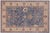 Blue Rustic Kazak Southwestern Light Blue/Beige Wool Rug - 3'10''x6'0'' For Sale - Image 8 of 10