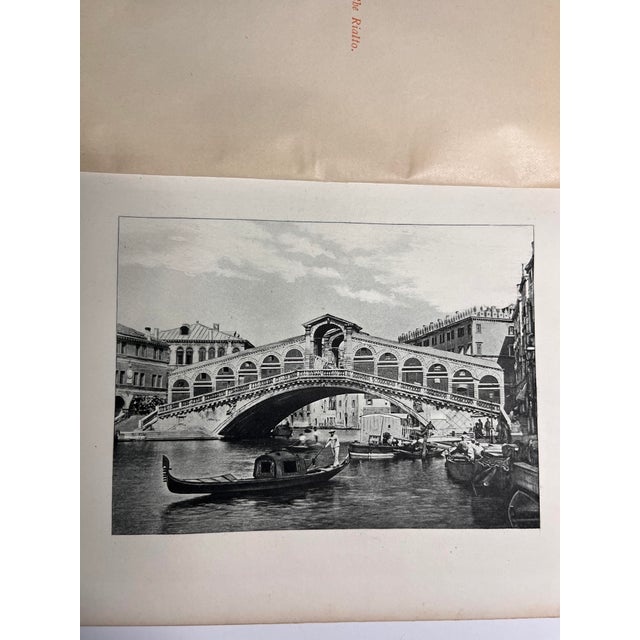 Antique Venice Bridge of the Rialto Print For Sale - Image 4 of 6