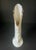 Mid 20th Century Midcentury Swan Vase Ivory With Gold Accents For Sale - Image 5 of 8