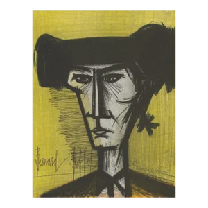 Original 1967 Lithograph "Torero" by Bernard Buffet