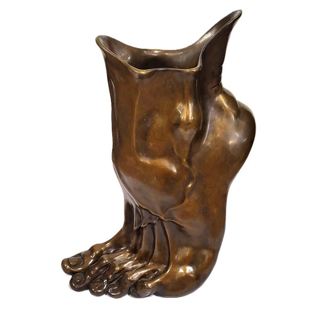Modern Monumental Modern Bronze Sculpture "Foot" by Adam Kurtzman 2/25 For Sale - Image 3 of 17