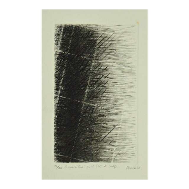 Guido Borsotto - Composition - Etching - 1978 For Sale