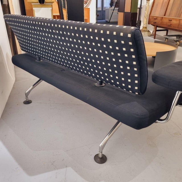Vintage Italian Two-Seater Sofa by Antonio Citterio for Vitra, 1980s For Sale - Image 10 of 17