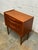 Mid-Century Modern 1960s Danish Teak Mid Century Modern 3 Drawer Commode Night Stand Apartment Sized Storage For Sale - Image 3 of 4
