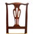 Brown American Country Chippendale Side Chairs in Mahogany, Circa 1780 - A Pair For Sale - Image 8 of 14