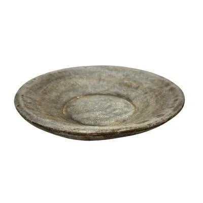 Vintage Stone Plate For Sale - Image 4 of 5