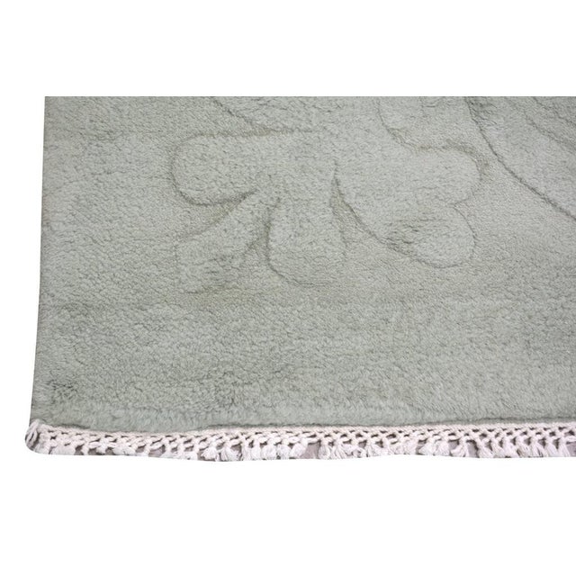 Textile Vintage Chinese Art Deco,10'09'' X 10'09'' For Sale - Image 7 of 8