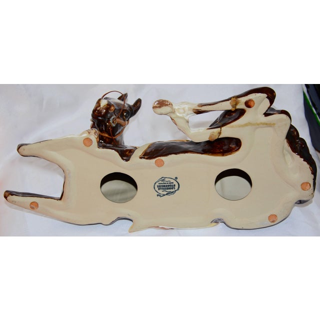 Louisville Stoneware Glazed Horse Figurine For Sale In Nashville - Image 6 of 9