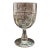 Rare 124 yr old Cork (Ireland) Exhibition Souvenir Etched Stemmed Glass • No chips, no flakes, clean. • Must have been...