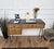 Italian Art Deco Walnut Burl and Glass Desk, 1940s For Sale - Image 3 of 10