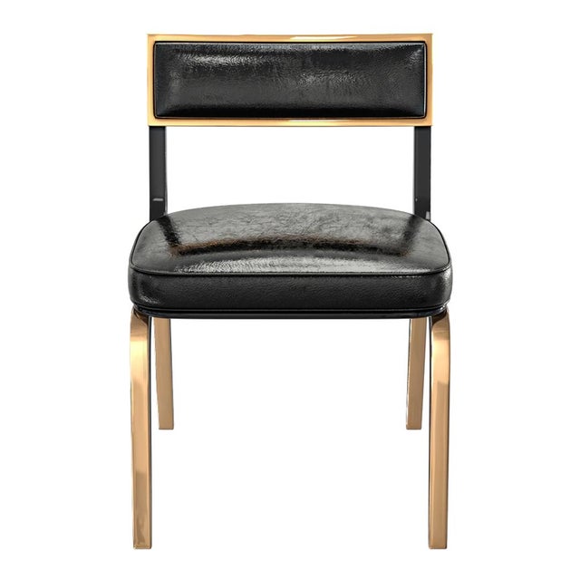 "Safari Xciii" Chair With Bronze and Tailor Made Leather For Sale - Image 9 of 9