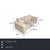 with this COR Conseta two-seater sofa, you're bringing home a piece of design history in beige and cream. Designed by...