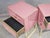 Contemporary Pink Murano Glass and Brass Bedside Tables from Justfurnituress SRL, Set of 2 For Sale - Image 3 of 18